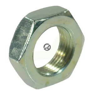 6-robna matica nizek model DIN439 M24x3,00 jeklo pocinkano razred 4 Kramp