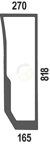 Spodnje sprednje okno levo - Kramp 44910447N