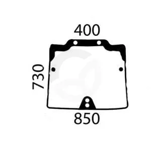 Zgornje sprednje okno - Case IH 47127547
