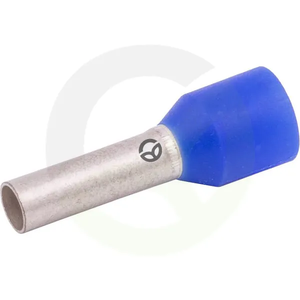 Votli zaključek kabla modre barve, 2,5 mm² (100x) - Klauke 4738