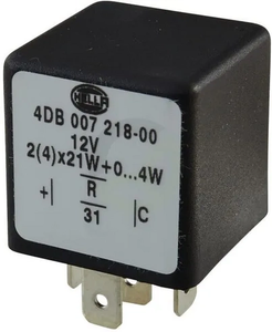 Koračni rele 4-pinski 12V - Hella 4DB007218001