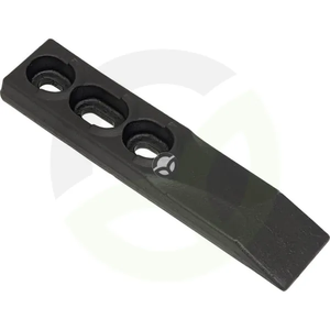 Lemežna špica 350x80mm desna/leva, ravna, 3 luknje - Mølbro 5040217001320