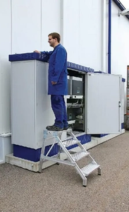 Stopnice iz aluminija, 2 stopnici - Munk 50172
