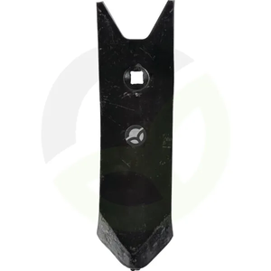Lemežna špica 290x80x12 mm, ukrivljena, 1 luknja, primerna za Köckerling - Kramp 506064KR