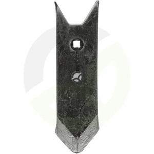 Lemežna špica 290x80x15mm, kaljena, ukrivljena, 1 luknja - Kramp 506069KR