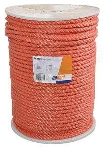 PP vrv oranžna 12mm, 220m - Gopart 512220GP