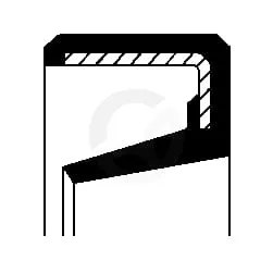 Tesnilo BAOF 22x28x6 72NBR - Corteco 5124750