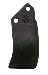 Nož freze levi 190x135x80mm 7mm debeline - Kuhn 51937100