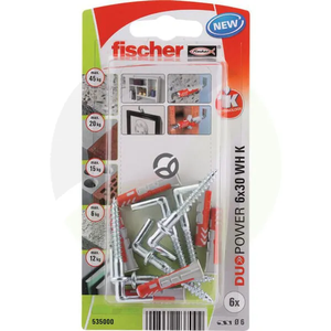 Vložek Duopower 6x30 WH K 6 kosov - Fischer 535000