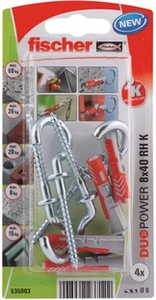 Vložek Duopower 10x50 desno K 2 kosa - Fischer 535004