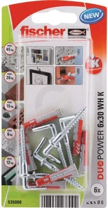 Vložek Duopower 8x40 WH K 4pcs - Fischer 535001