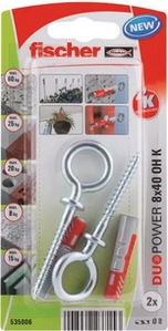Vložek Duopower 8x40 OH K 2 kosov - Fischer 535006