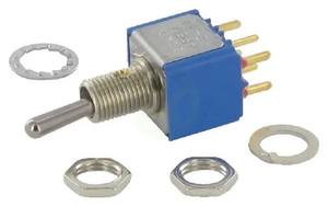 Stikalo mini vklop-izklop-izklop 2-polno - APEM 5249CDB