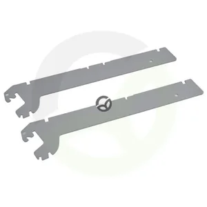 30cm Nosilec police iz aluminija (2 kosa) - Vika 57150230X