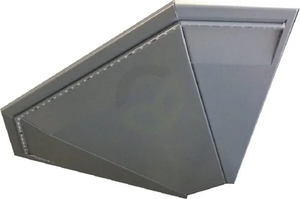 Podaljšek LED kotna plošča bela/alu - Vika 57402267X