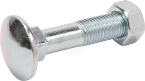 Sponski vijak z matico M16x60 4.6  ZP