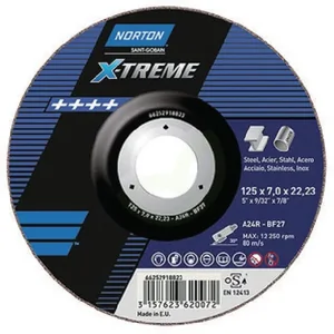 Brusilni disk X-Treme Life Inox 125x7 - Norton 66252918823
