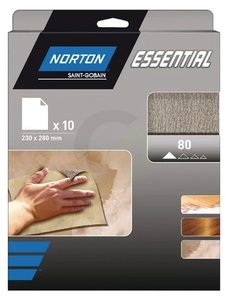 Brusni papir 230x280mm K120 - Norton 66623379853
