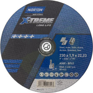 Rezalni disk X-Treme Life Inox 230x1,9 - Norton 66252920348