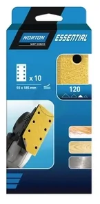 Brusni papir 93x185mm K180 (5x) - Norton 66261086661