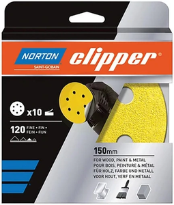 Brusni papir 150 mm K120 - Norton 66261121652
