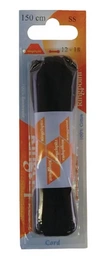 Vezalke okrogle črne 150 cm 64150102