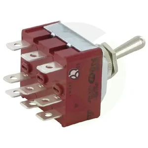 Preklopno stikalo 3-polno on-on - APEM 656H2