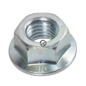 6-roba matica s prirobnico - DIN6923 M8x1,25 - pocinkano jeklo - razred 8 
