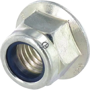 6-roba varnostna matica s prirobnico M20 - DIN6926 - pocinkano jeklo - razred 8 