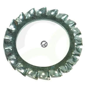Nazobčana podložka M6x11x0.7mm - inox A2 - DIN 6798 