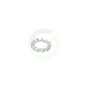 Nazobčana podložka M6x11x0.7mm - pocinkano jeklo - DIN 6798 