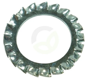 Nazobčana podložka M24x38x1.5mm - pocinkano jeklo - DIN 6798 