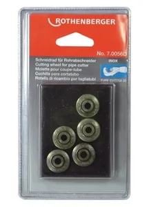Komplet rezalnih koles Inox (5x) - Rothenberger 70056D