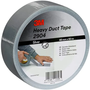 Debeli lepilni trak Scotch® 2904 Silver 48 mm x 50 m - 3M 7100098707