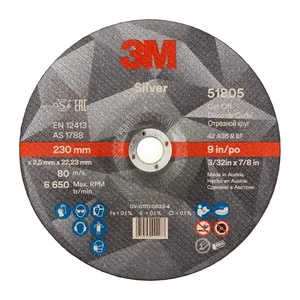 Rezalni disk 51802 T42 230x2.5x22.23mm - 3M 7100141070