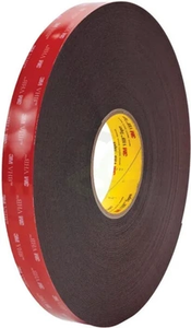 Trak - VHB™ 5952 F - črn - 3mx19mm - 3M 7100211813