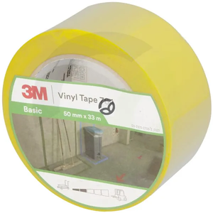 Vinilni trak 764 - rumen - 50 mm x 33 M - 3M 7100260285