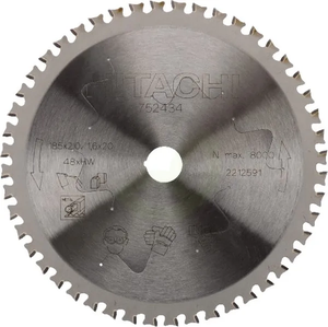List krožne žage metal 185x20 T48 - Hikoki 752434
