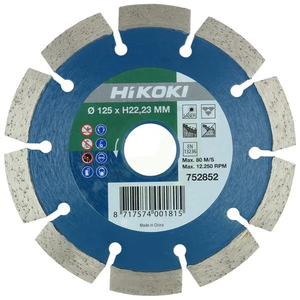 Diamantna žaga beton 125 mm - Hikoki 752852