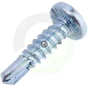 Samorezni vijak z ovalno križno zarezo - 4.8x19mm - PH2 - DIN 7504 