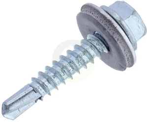 6-robi samorezni vijak s prirobnico - 4.8x25mm - 8mm - DIN 7504 