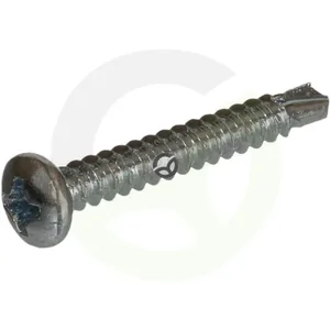 Samorezni vijak z ovalno križno zarezo - 3.5x25mm - PH2 - DIN 7504 