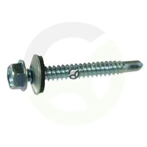 6-robi samorezni vijak s prirobnico - 6.3x75mm - 10mm - DIN 7504 