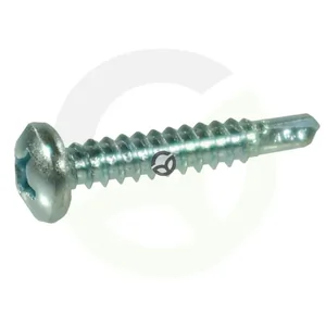 Samorezni vijak z ovalno križno zarezo - 3.5x13mm - PH2 - DIN 7504 