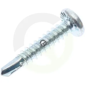 Samorezni vijak z ovalno križno zarezo - 4.8x25mm - PH2 - DIN 7504 