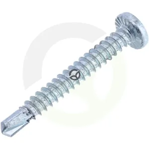 Samorezni vijak z ovalno križno zarezo - 4.8x38mm - PH2 - DIN 7504 