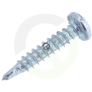 Samorezni vijak z ovalno križno zarezo - 3.5x19mm - PH2 - DIN 7504 