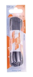 Vezalke okrogle črne/modre 150 cm 72150D9788