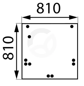 Zadnje steklo - zgornje - Claas 7700681720