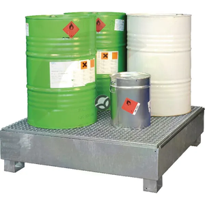 Lovilna posoda jeklo 205L kapaciteta 900kg 1200x1210x285mm - Cemo 7689